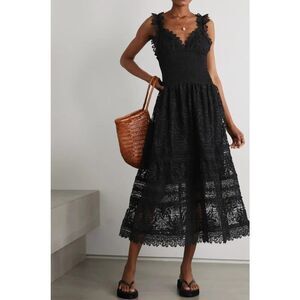 Waimari La Mimosa Dress in Guipure Lace Sz. XS
